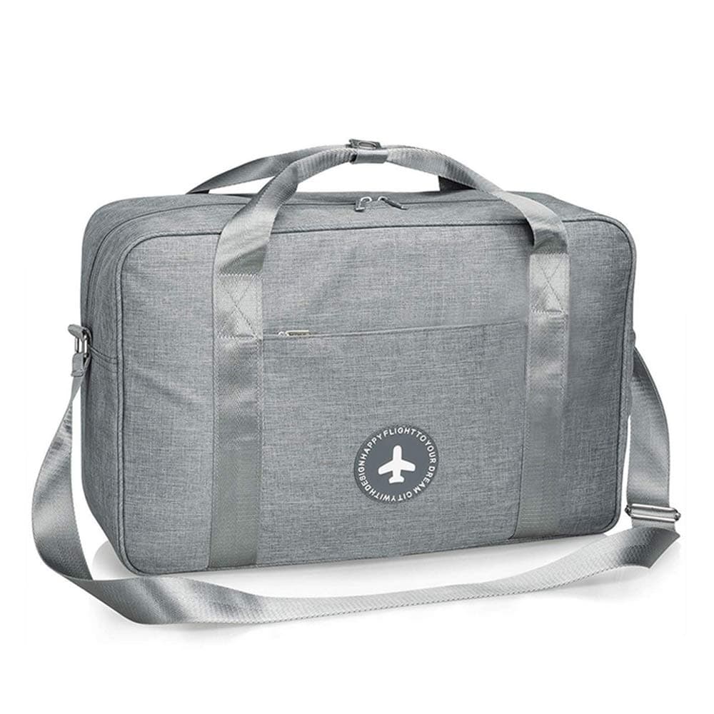 Foldable travel bag Travel Duffle Bag Lightweight, Grey, Size One_Size
