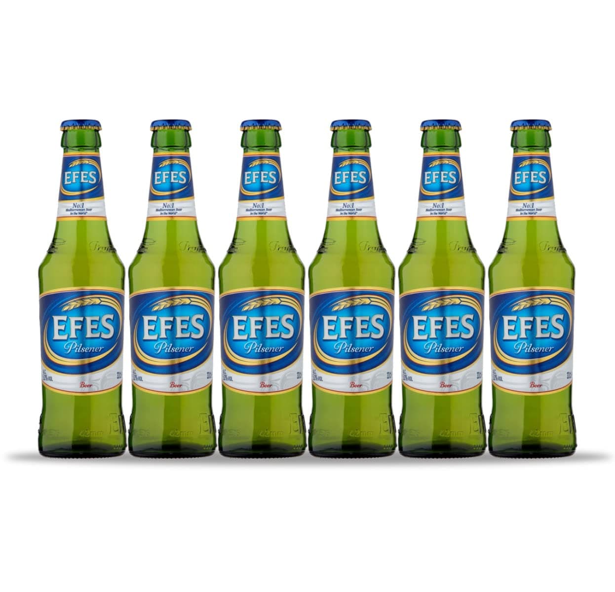 EFES Pilsener Lager Bottles (6 x 330ml - 5%)