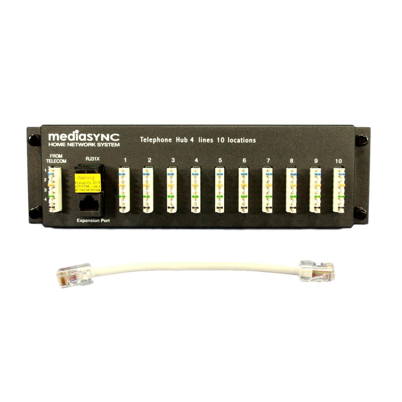 Cooper Wiring Devices CSH10T 4 X 10 Telephone Voice Module