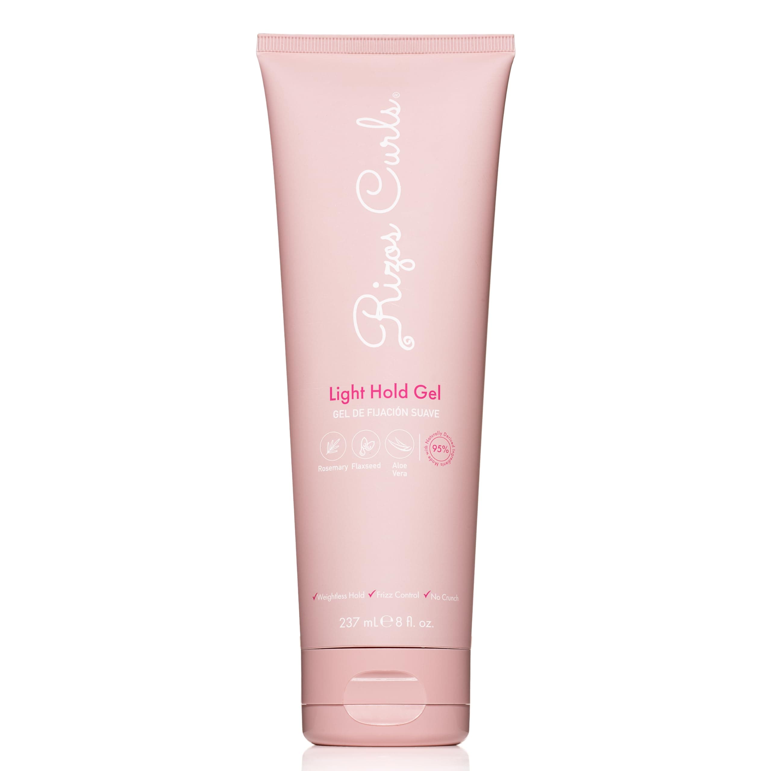 Light Hold Styling Gel For Curly & Wavy Hair, Silicone-Free (8oz)