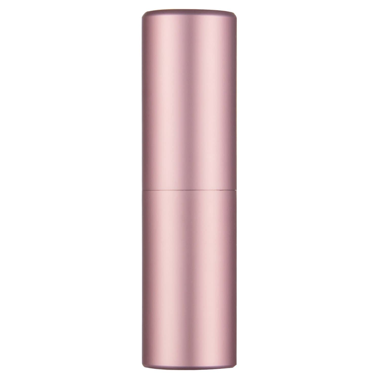 Perfume Atomizer Refillable, Faireach Twist-Up Aftershave Spray Bottle, Metal and Glass Mist Empty Perfume Spray for Travel with Funnel Fillers, Leak Proof, 1pcs 20ml, Pink