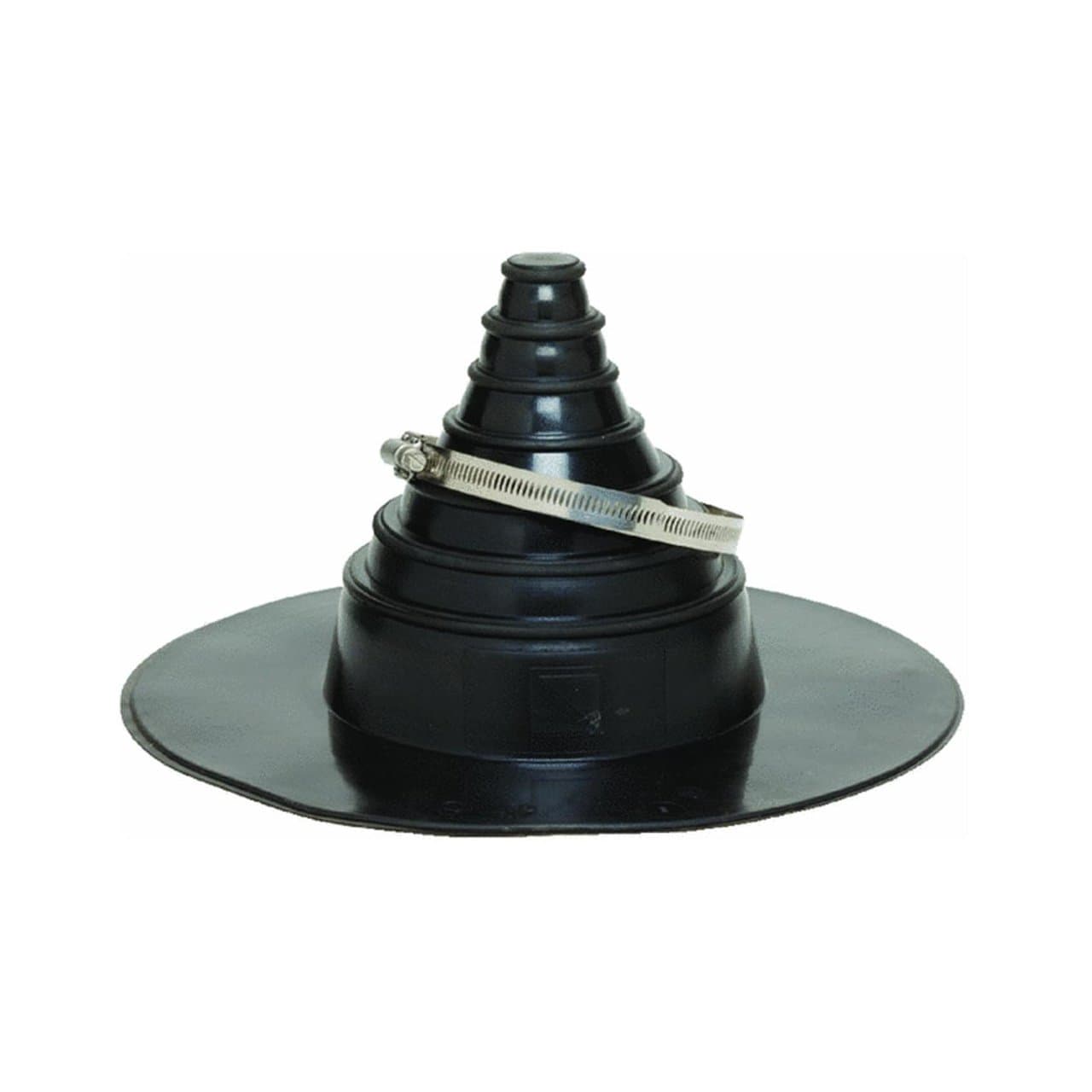 GenTite 13-1/2 in. W x 13-1/2 in. L Rubber Pipe Boot Repair System Black