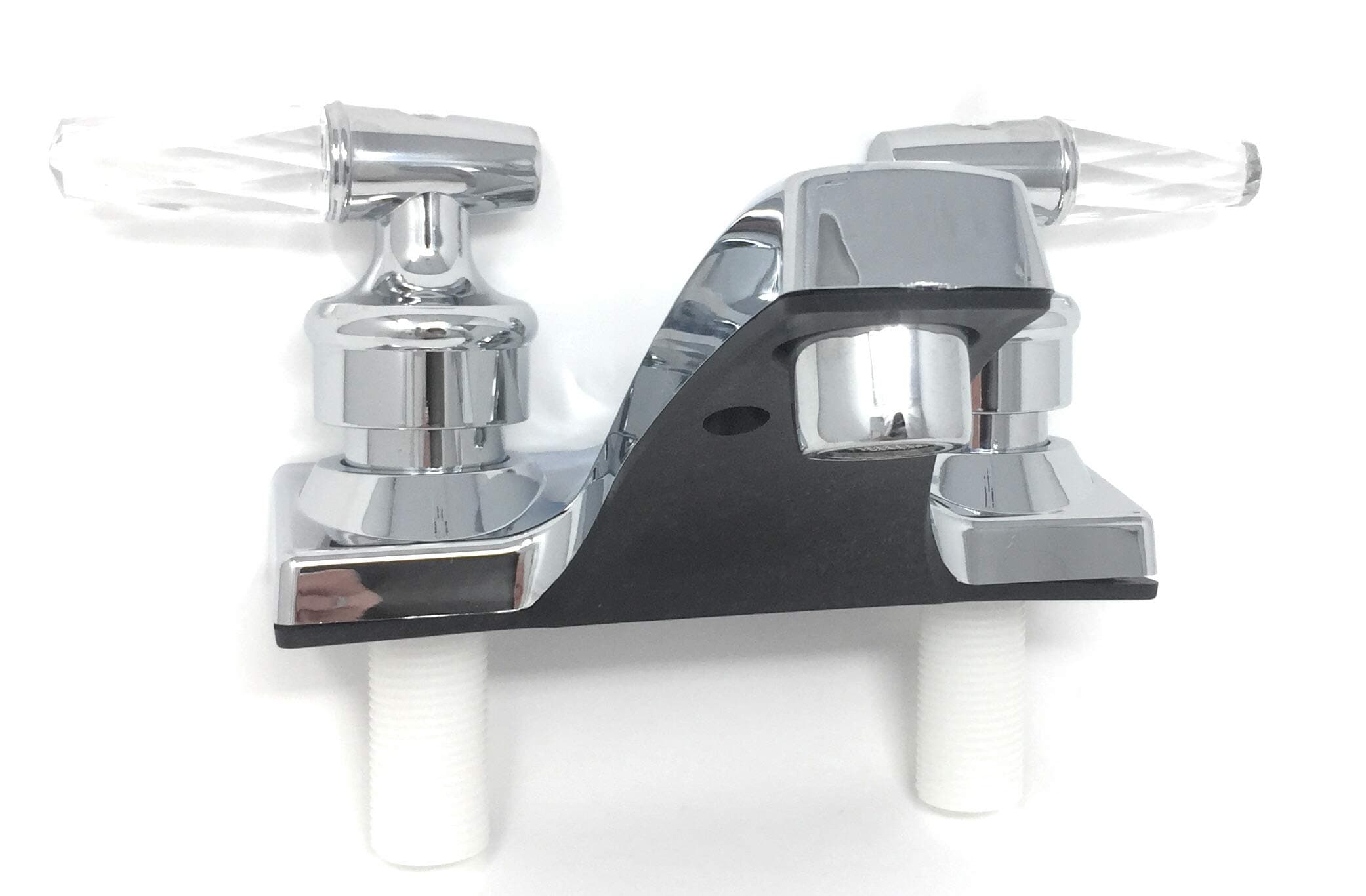 Bathroom Basin Sink Faucet 4" Base; Chrome ABS construction [1115 P] - Grifo para baño de cromo, Base 10.16 cm