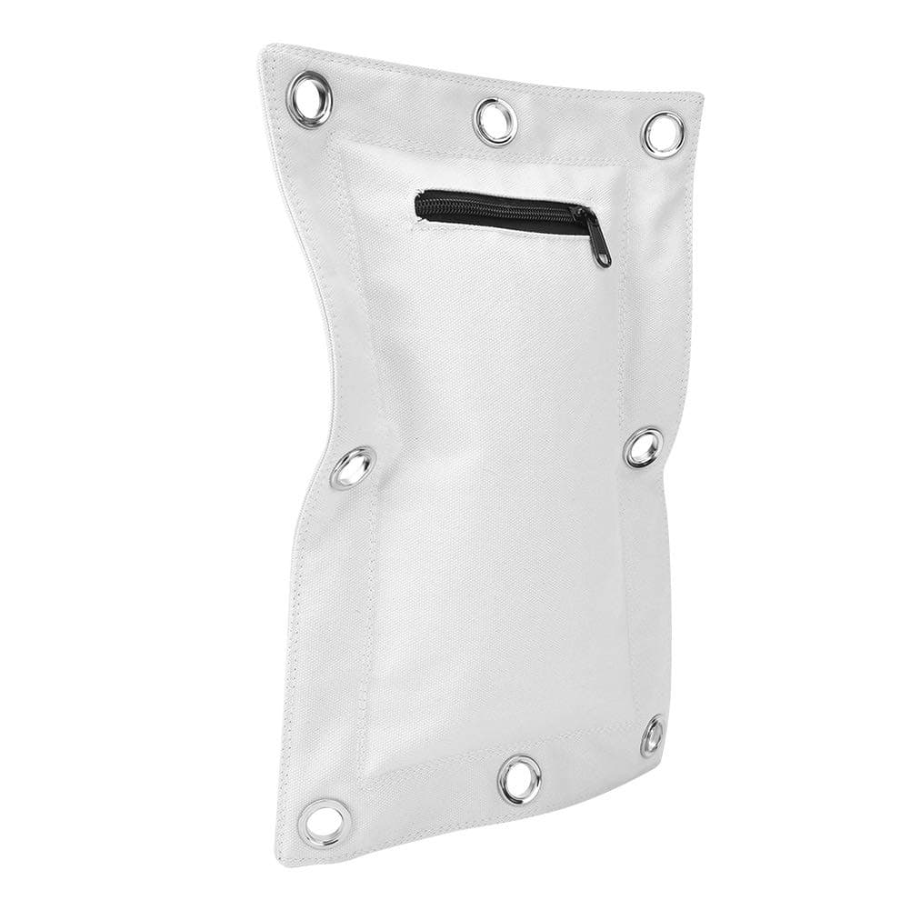 Garosa Wing Chun Kung Fu Wall Bag Kick Wall Punch Empty Sand Bag Target with Zipper for Boxing Muay Thai Sanda (Adult, Light Beige, 40x26cm/15.7x10.2in)