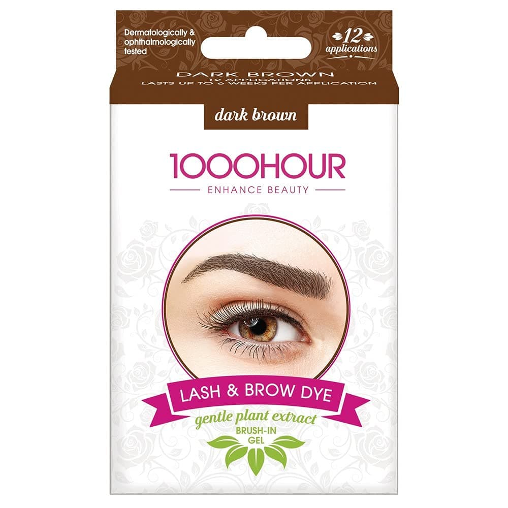 1000 Hour Lash & Brow Dye Kit - Dark Brown