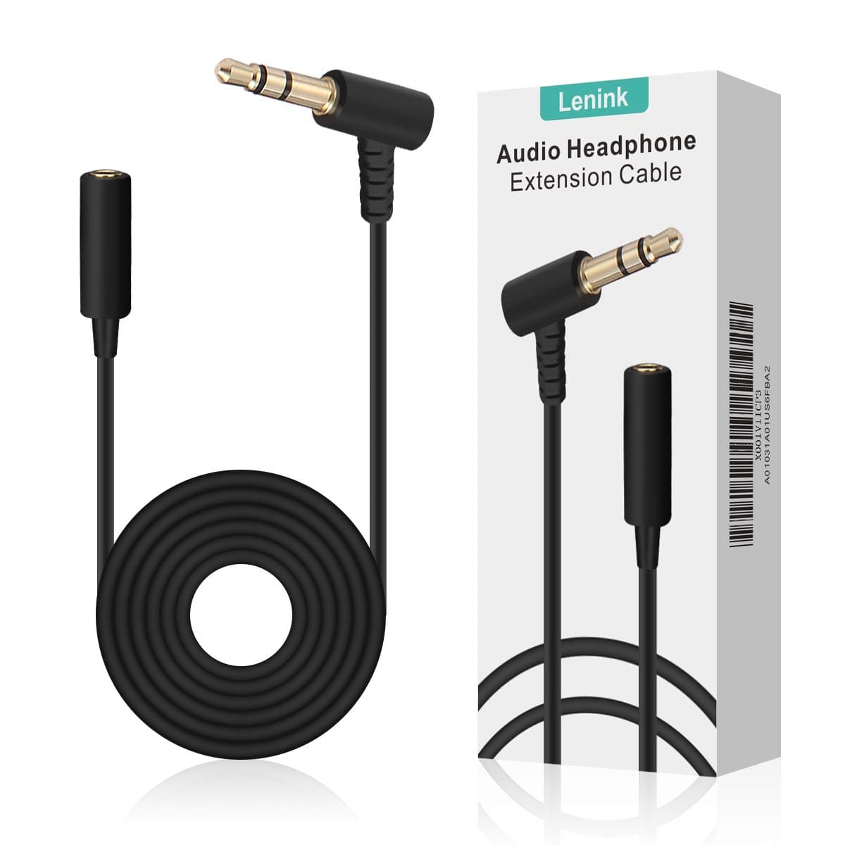 Lenink Replacement Cable,Audio Headphone Extension Cable Cord Compatible with Bose On-Ear OE Headphones,Black
