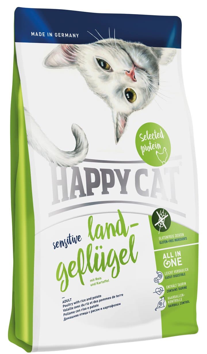 Happy Cat Sensitive Land Geflugel (Poultry) - 1.4 KG