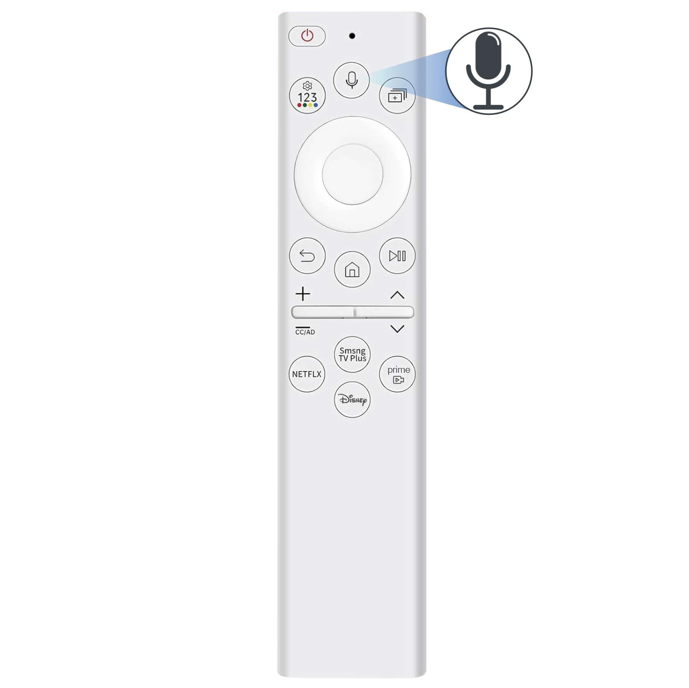 for Samsung Frame TV Remote, for 2018-2025 Samsung Remote Control for Smart TV with Voice Control. No Solarcell. 2-Year Warranty.