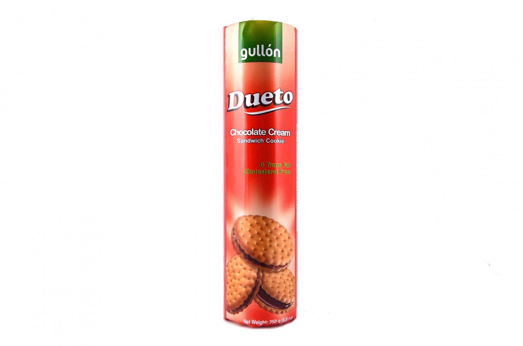 Gullon Mega Dueto Cookies Chocolate Cream Sandwich Cookie ‑ 8.8 oz 250g (Pack of 5)