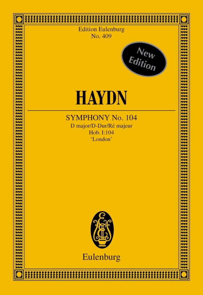 Symphony No 104 in D Major Hob I 104: 'London' Miniature Score