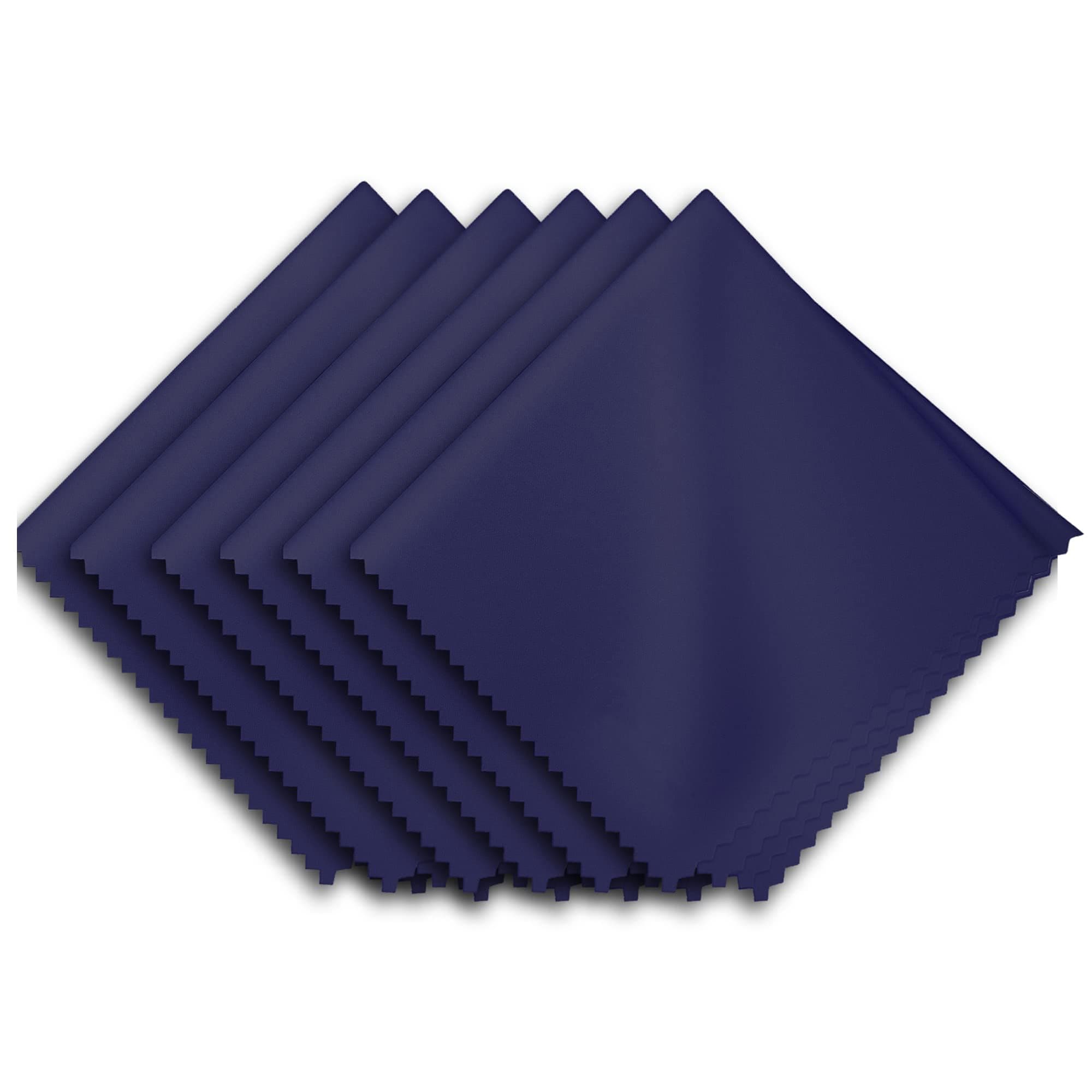 Extra Large Microfiber Cleaning Cloths(12"x 12") for Glasses or Eyeglass, Phone,Computer Screen,Camera Lens,Eye Glasses Lens Cleaner,Eyeglass Cleaner Cloths Wipes for Delicate Surface(6 Pcs)