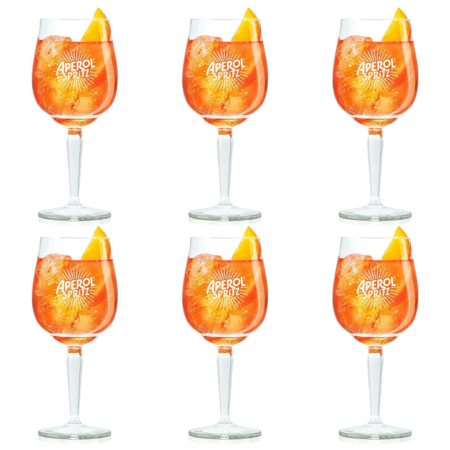 Aperol Spray Glasses 450 ml Set of 6