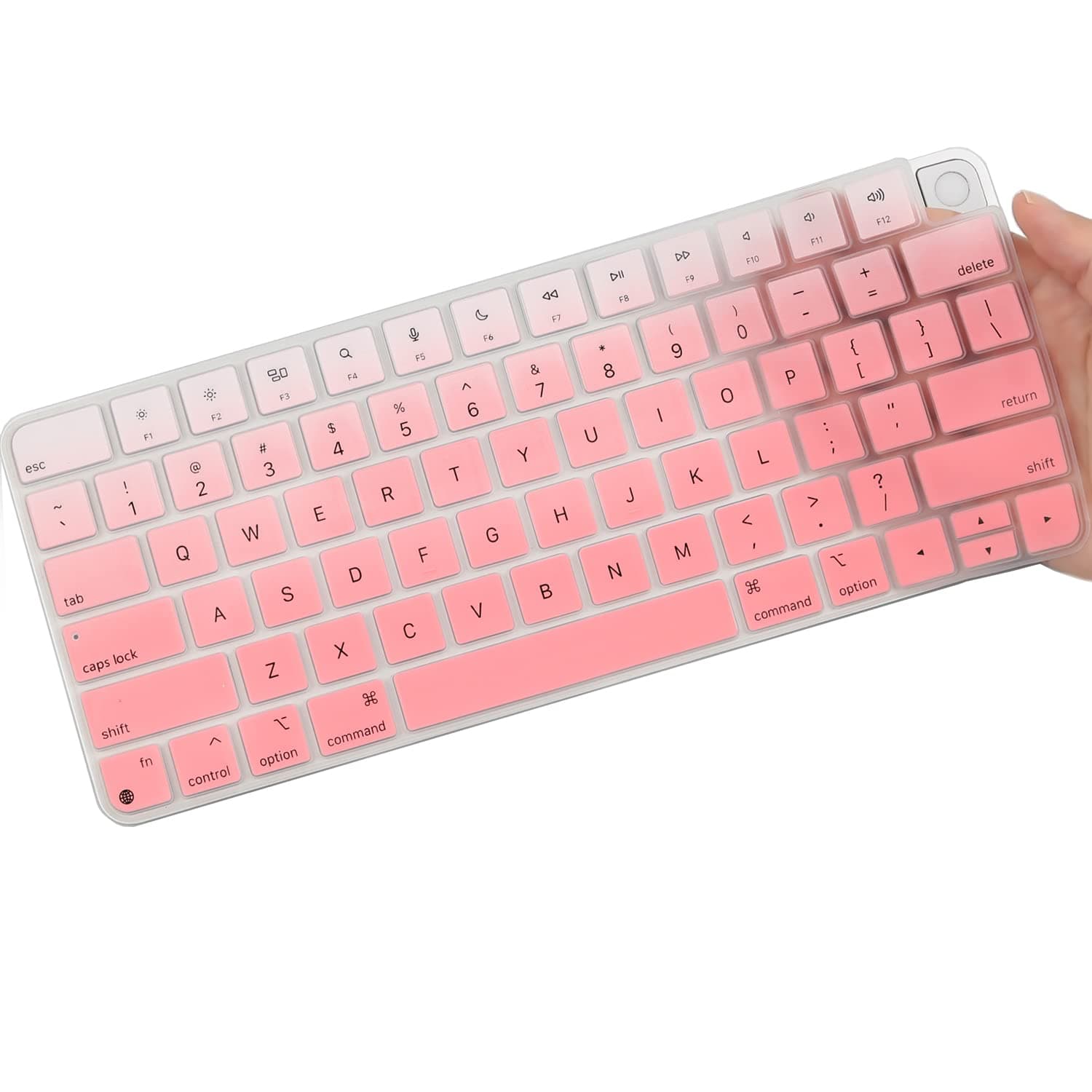 Keyboard Cover for Apple 2024/2023/2021 iMac All-in-One Desktop Keyboard, iMac 24 Inch with M4 /M3 /M1 Chip & Apple Magic Keyboard A3118 A2449 A2450 MK293LL/A MK2A3LL/A, Magic Keyboard 3