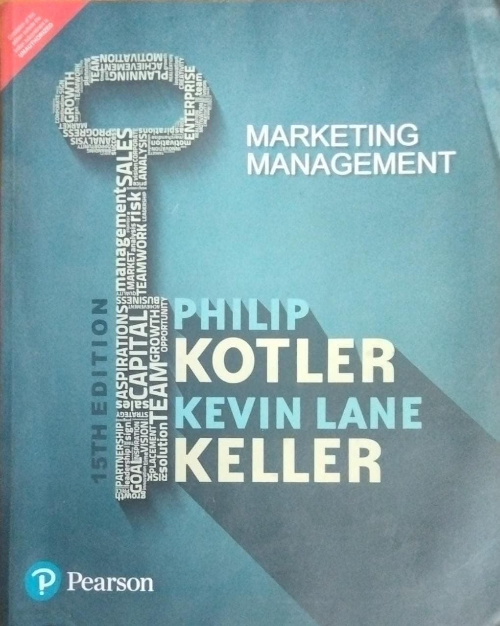 Marketing Management By Philip Kotler,(Second Hand & Used Book) (S) Paperback – 1 January 2020