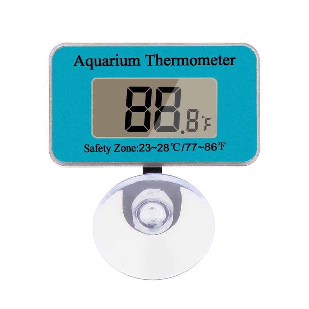 erthome Suitable For Aquarium Fish Tank Multi-Function Waterproof Electronic Digital Thermometer Practical and Durable