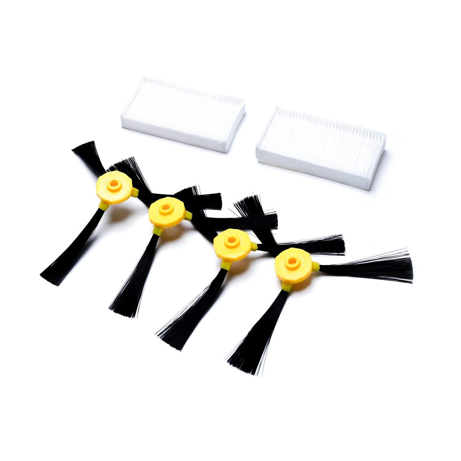 Eventer Smart Robot Vacuum Cleaner, Automatic Self-Charge HEPA Filter for Low-Pile Carpet and Hard Surface/Black (UR-3000S)