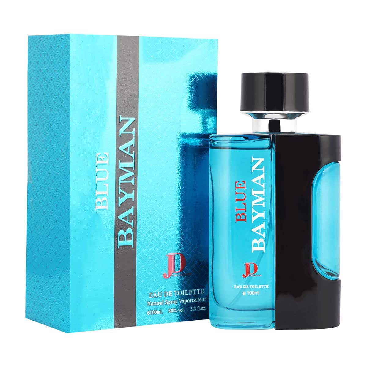 JD Collection Blue Bayman Premium Scent, Fresh & Soothing Fragrance, Long Lasting Perfume Spray For Men, 100ml