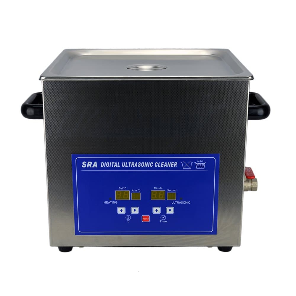 SRA TruPower UC-150D Digital Ultrasonic Cleaner, 15 Liter, 3.2 Gallon Capacity
