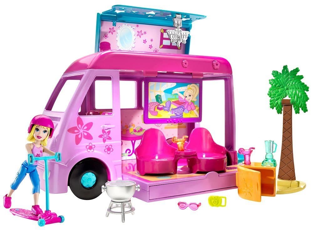 Polly Pocket Pop Up Glamper Vehicle