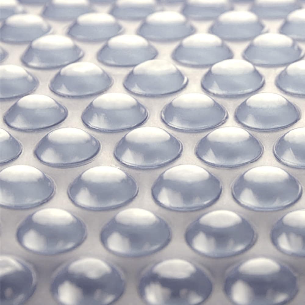 Sun2Solar Clear 4 ft x 8 ft Rectangle Solar Cover | 1600 Series | Heat Retaining Blanket for Rectangular Inground & Above Ground Swimming Pools | Use Sun to Heat Pool | Bubble Heating Blankets