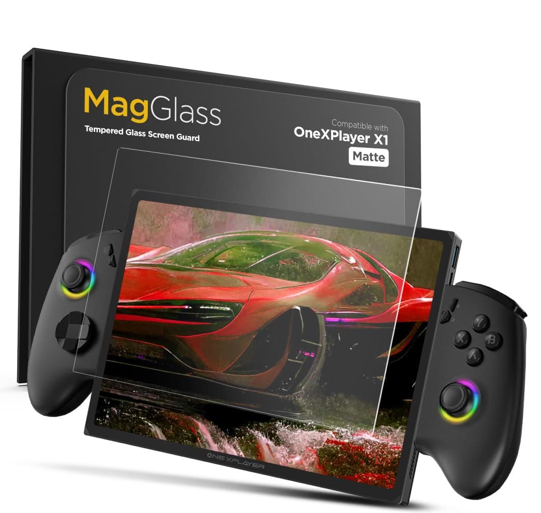 Tempered Glass Designed for OneXPlayer X1 Matte Screen Protector - Anti Glare Display Guard (Matte)