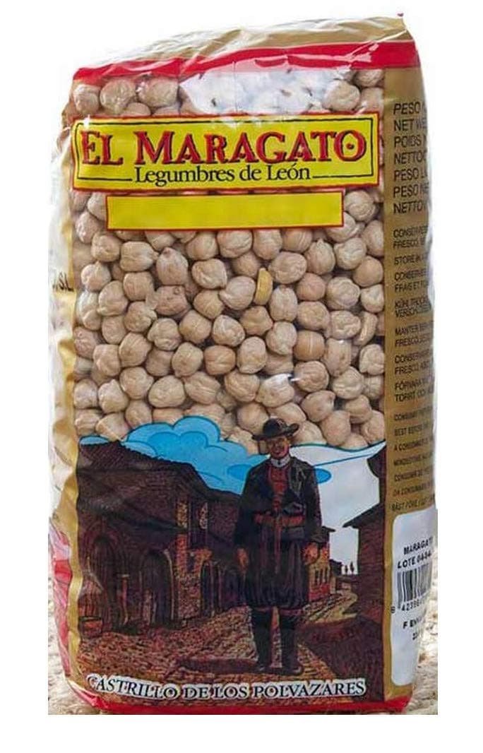 El Maragato Premium Garbanzo Beans from Spain ( 2.2 lb/1 kilo)