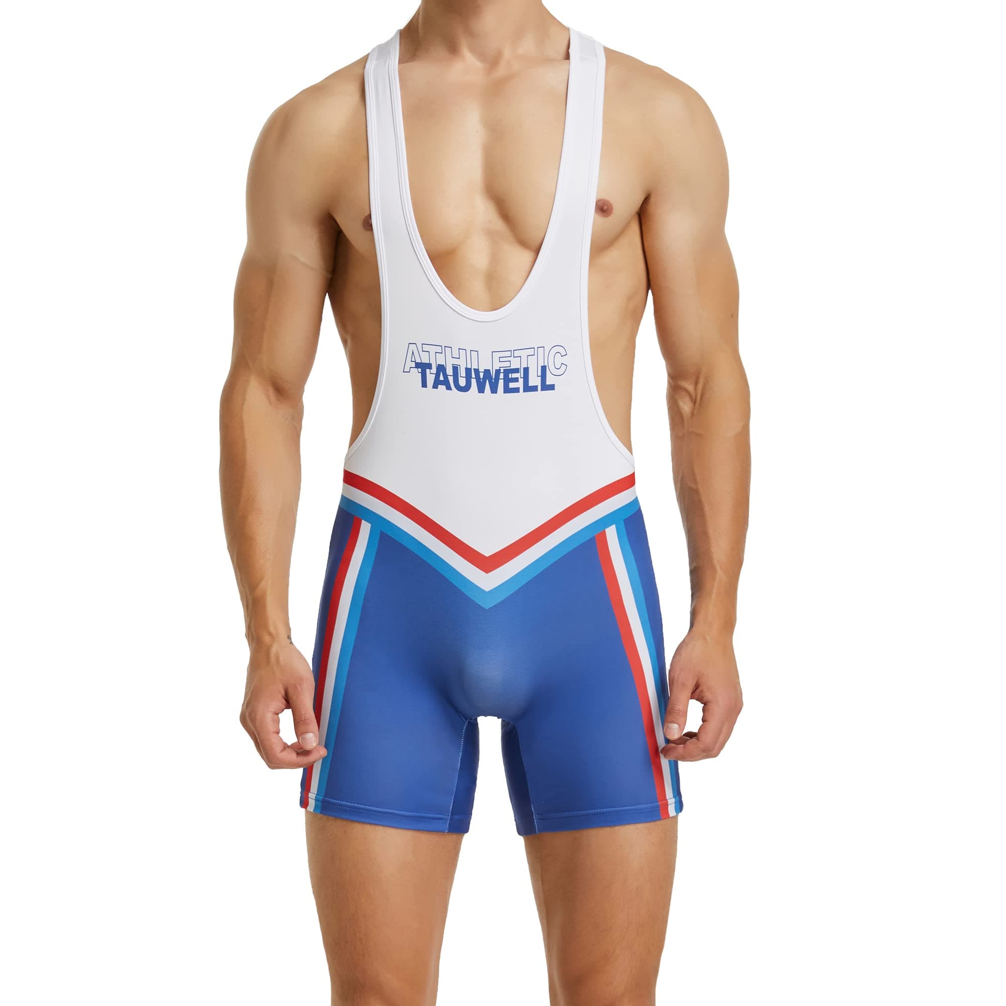 Men's Sports Shirts Active Undershirts One Piece Boxer Singlet Wrestling Bodywear Active Base Layers Bodysuit