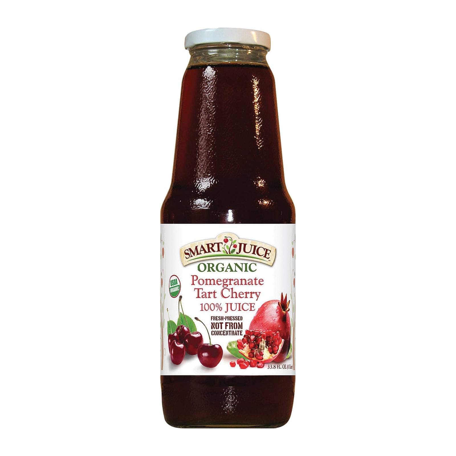 Pomegranate — Tart Cherry Juice Blend (Organic, 100% NFC, 6 ct)