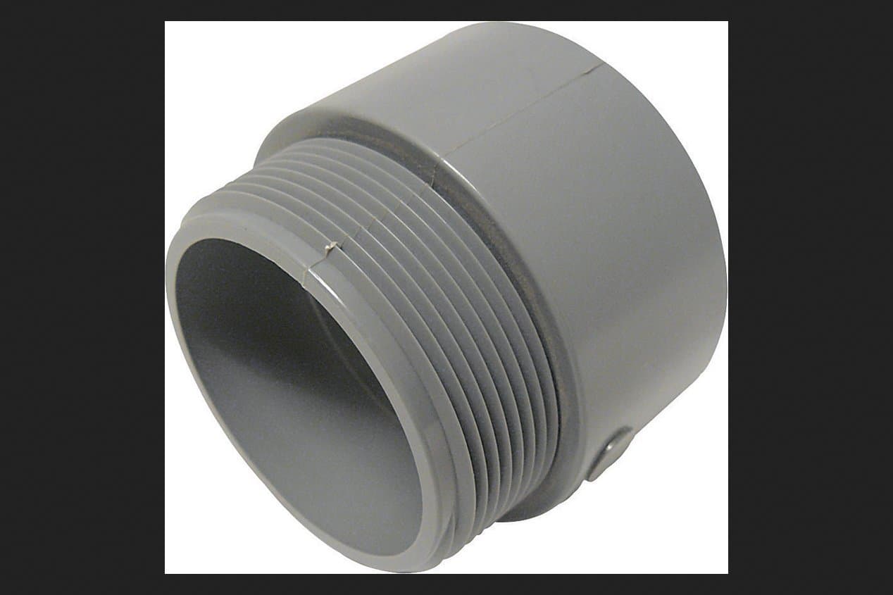 Thomas & Betts 5140108C SCH 40 PVC Male Terminal Adapter
