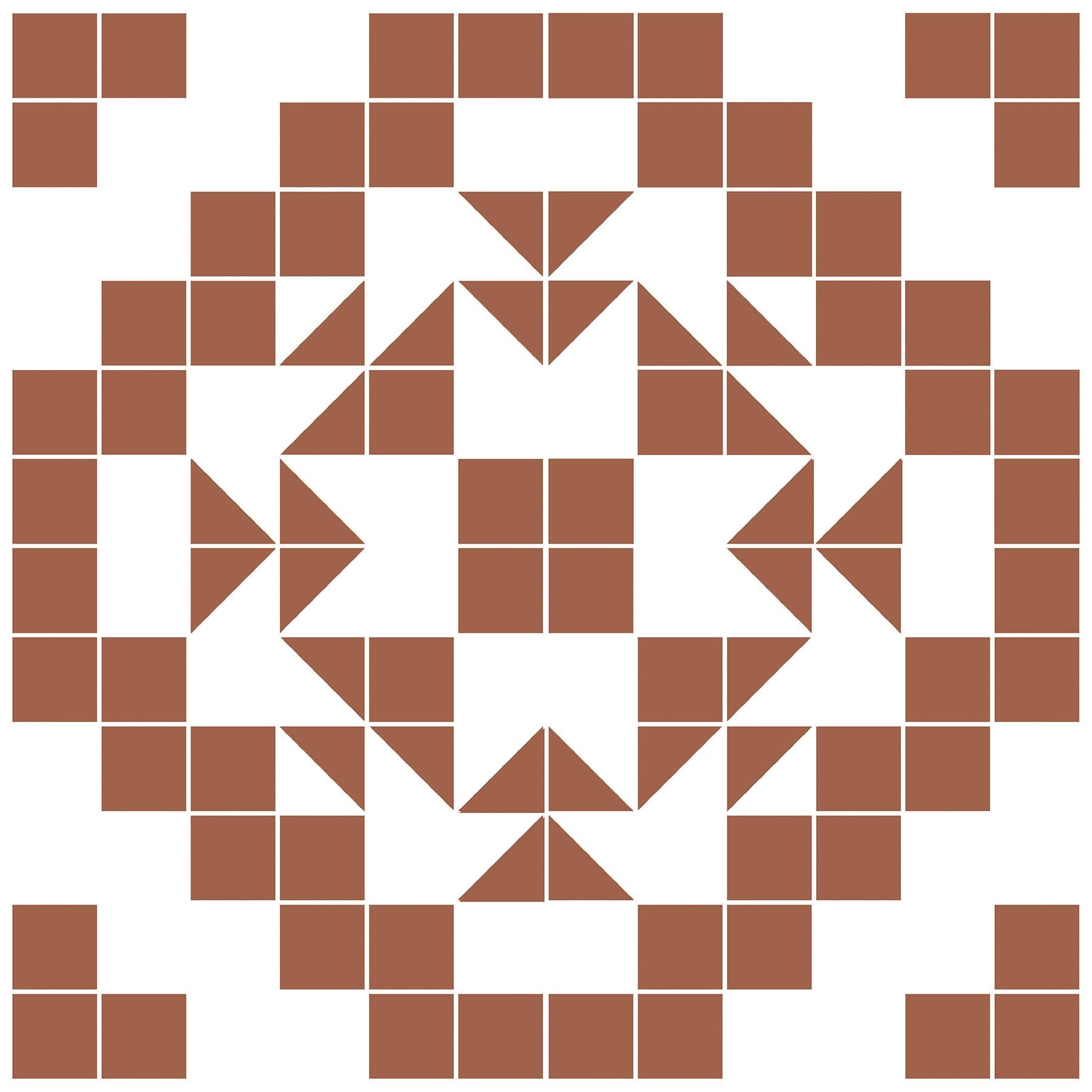 FloorPops 12-in by 12-in Terracotta Matias Peel & Stick Floor Tiles, FP4946