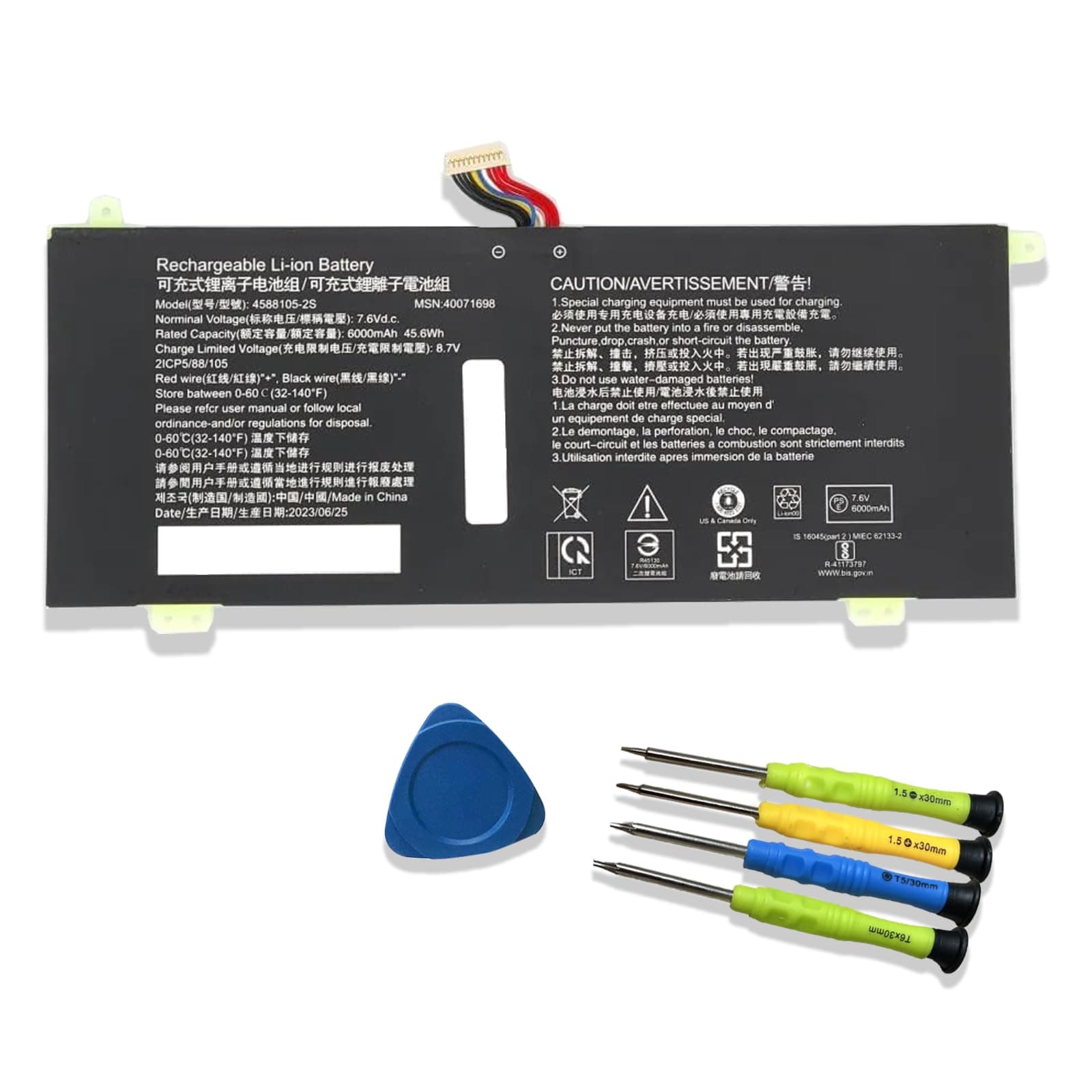 EFOHANA 4588105-2S Laptop Battery Fit for Toshiba Dynabook Satellite Pro C40-J C40-G C40-H C50-E C50-J C50-H C50-G CS40L CS50-L Series