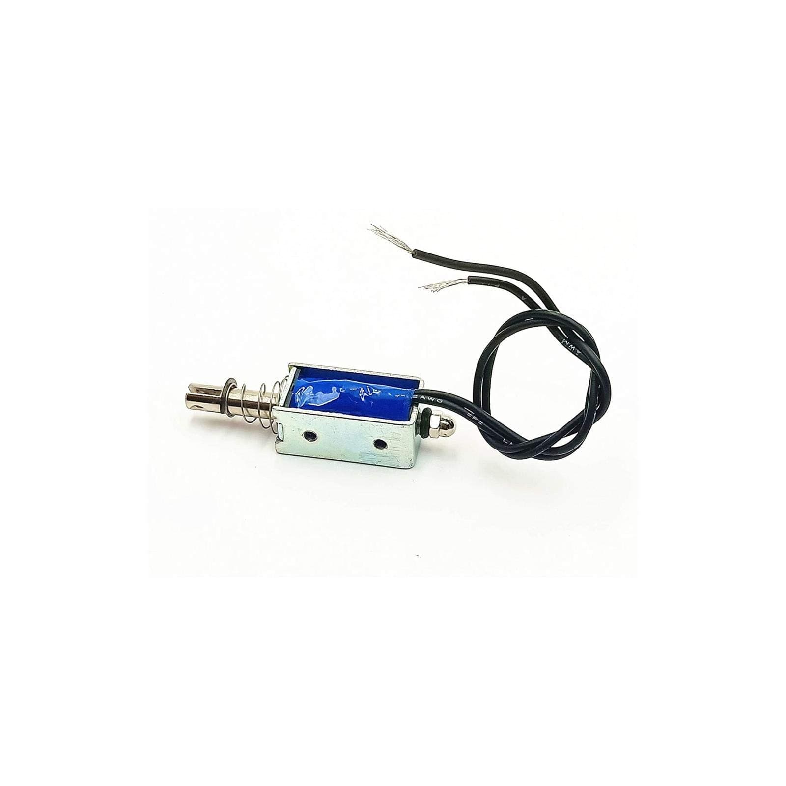 LYM 0530# Push Pull Open Frame Solenoid Electromagnet, 10 mm Stroke, 5N, DC 12V 1A