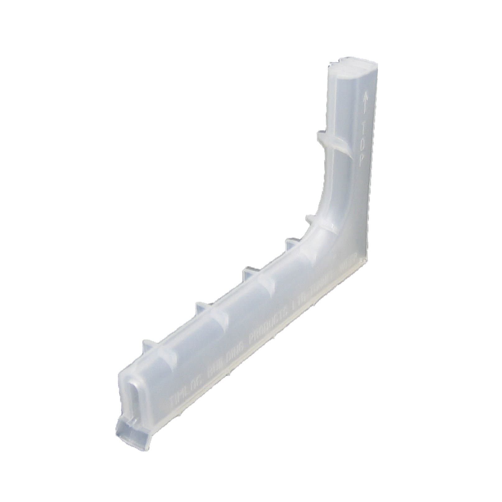 50 x Clear Brick Tunnel Weep Vents, Low Profile Peep Ventilation Cavity Walls