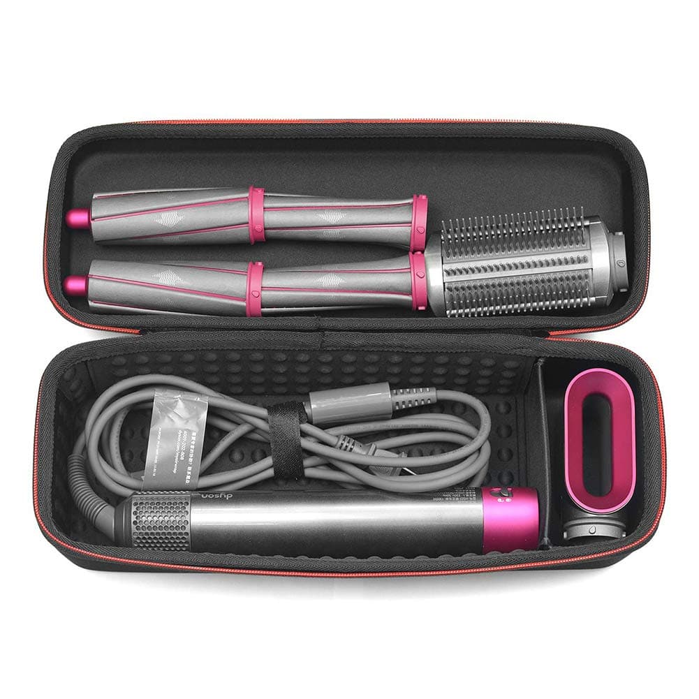 Travel Storage Case for Dyson Airwrap Styler Hair Curler Accessories, Hard Shell Shockproof Dustproof Carry Bag Organizer Protective Box for Dyson Airwrap