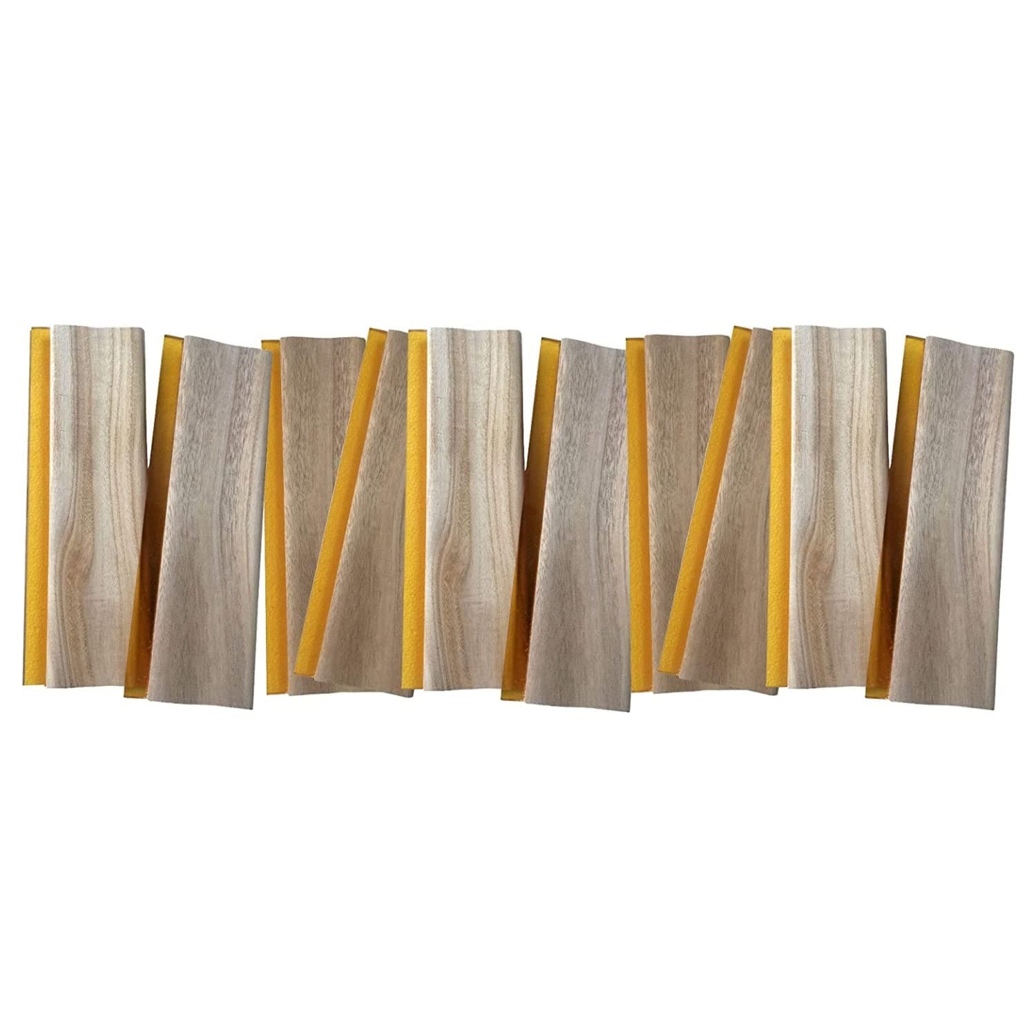 10 pcs 13" (33cm) Squeegee Wooden Ink Scraper Silk Screen Printing Scratch Board