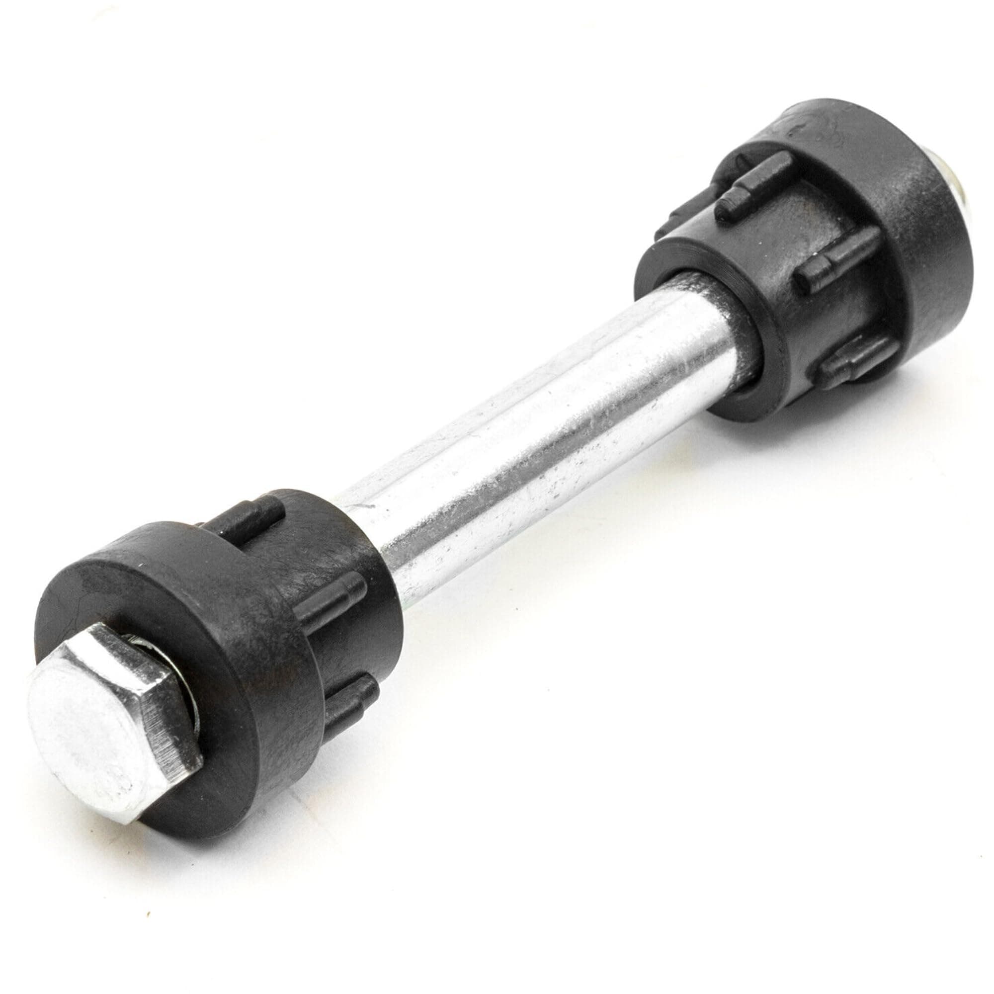 KetoPlastics onlyfly Wheelbarrow/Wheel Barrow Axle Set - 130MM - To Fit 1" Bore