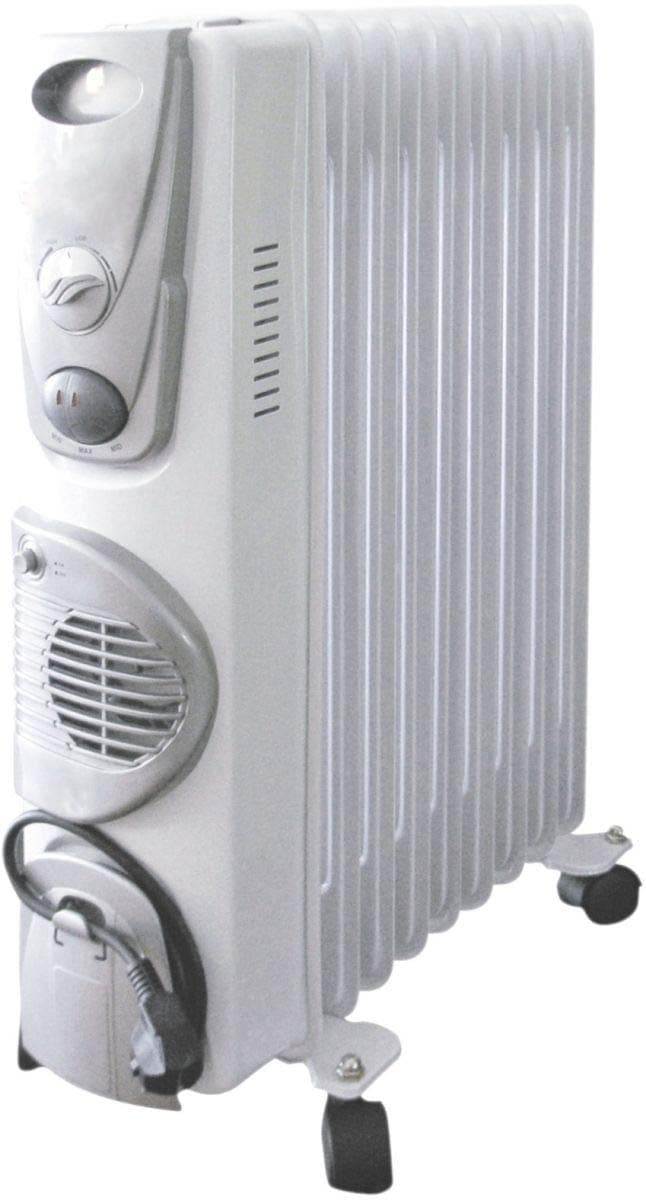 Elekta EORHF-13 Oil filled radiator heater 13 Fins with FAN