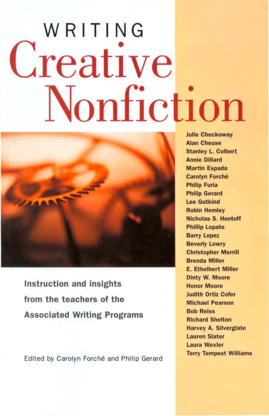 Writing Creative Nonfiction Paperback – May 1, 2001