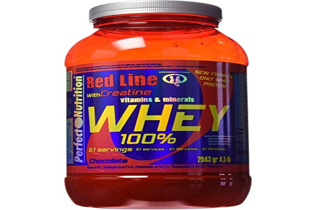 Perfect Nutrition 4.5 Lb Red Line 100 Percent Whey Protein Chocolate