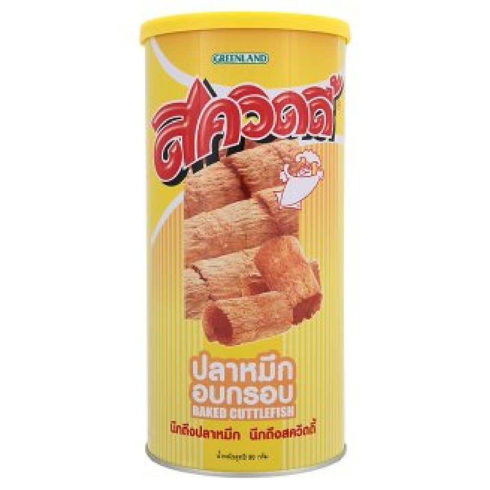 Squidy Crispy Squid Baked Cuttlefish Crisp Snack 90g