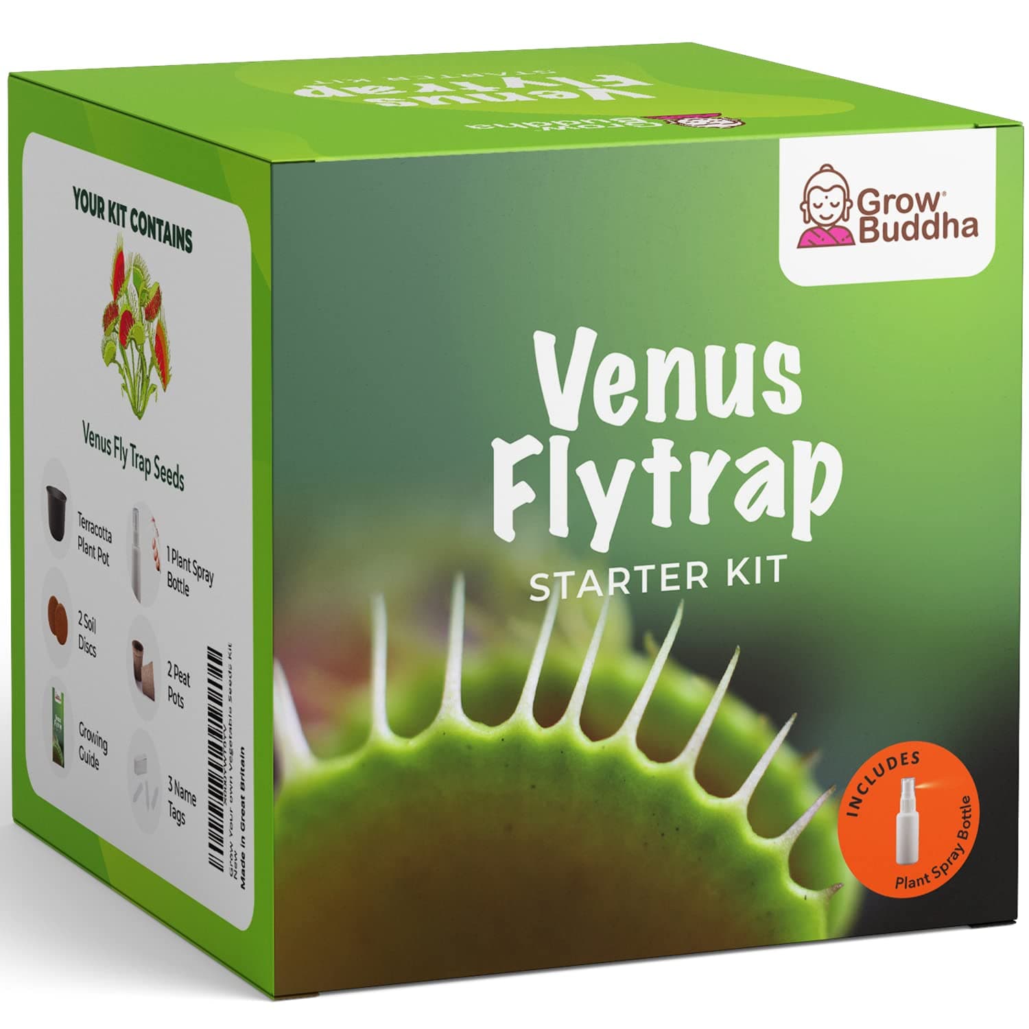 Grow Your own Venus Flytrap Kit – Easily Grow Carnivorous Venus Flytrap Plants with our Beginner friendly Venus Flytrap Kit - Unique Seed Kit Gift idea