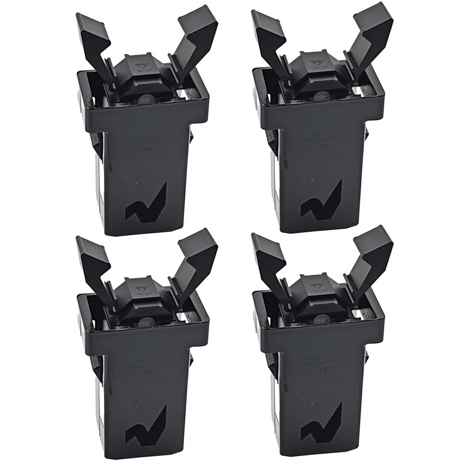 4 PCS Door Latch,Replace WF87/8900-DL Door Latch, Compatible with Lamp ESN-195-2.1, Brabantia Lid Bin, Car Sunglasses Holder