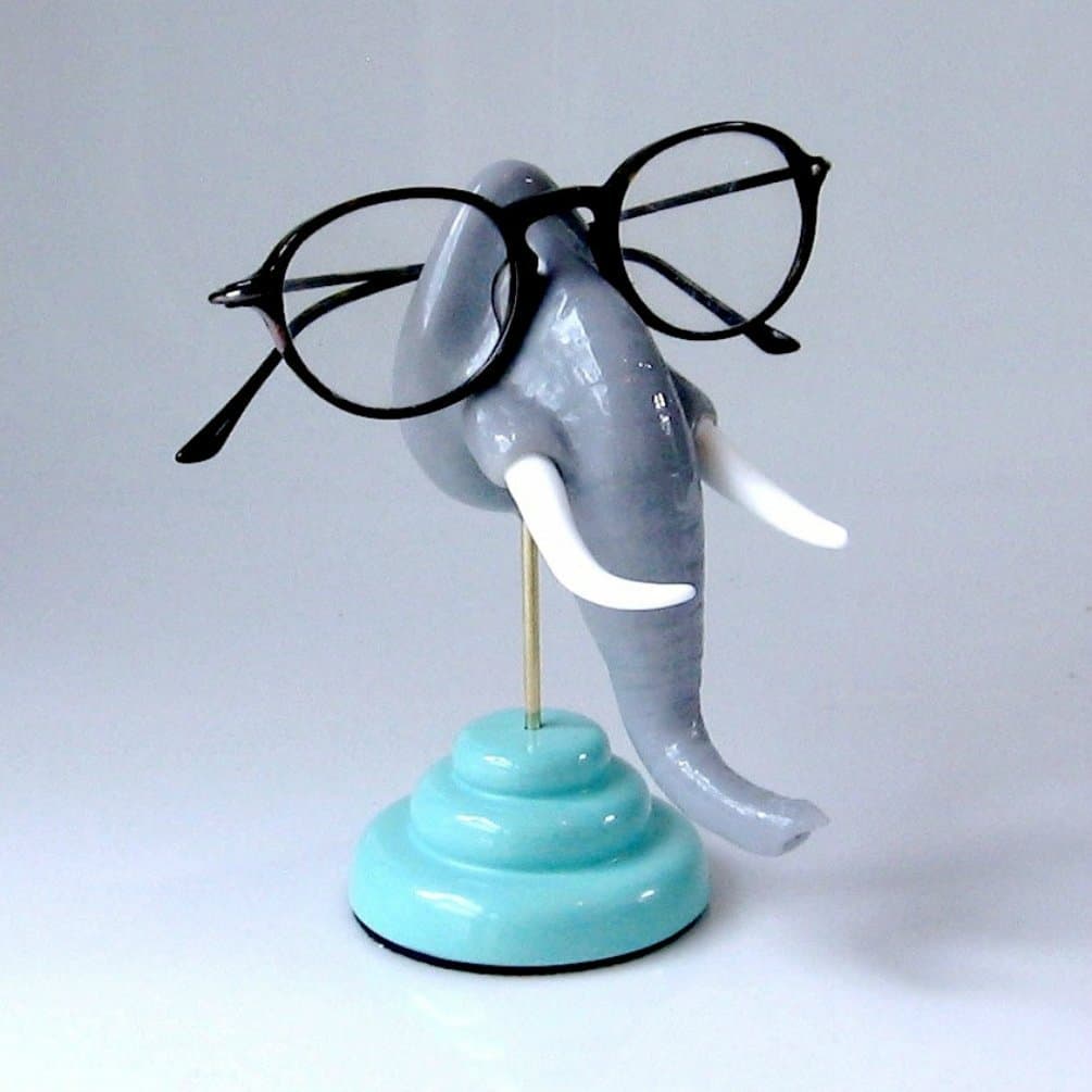 Elephant Trunk Eyeglass Holder