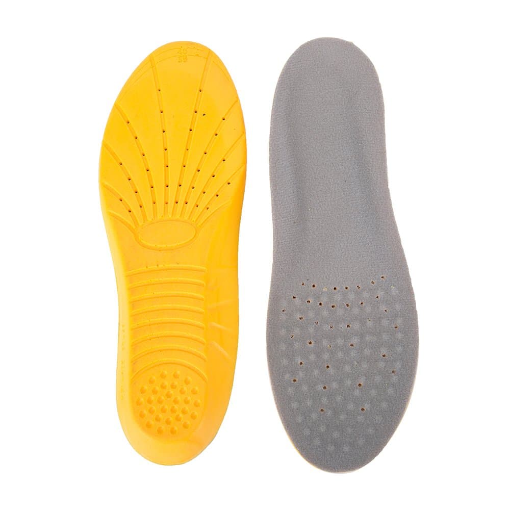 WOBAOS Cozy Warm Thick Fleece Wool Insoles/Massaging Gel Advanced Insoles Providing Shock Absorption and comfortability