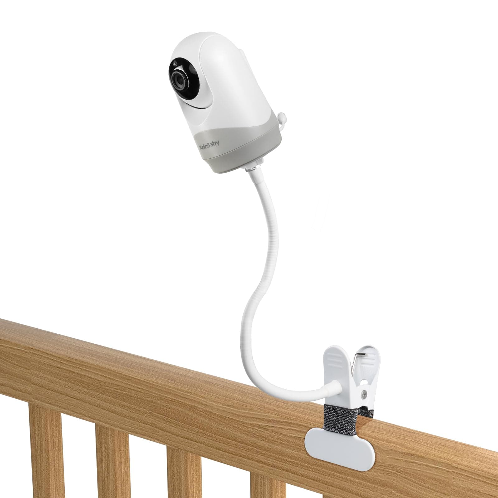 AobelieveFlexible Clip Clamp Mount for HelloBaby Baby Monitor, Compatible with Hello Baby HB6550, HB6558, HB65, HB66, HB248, and HB40 Baby Camera