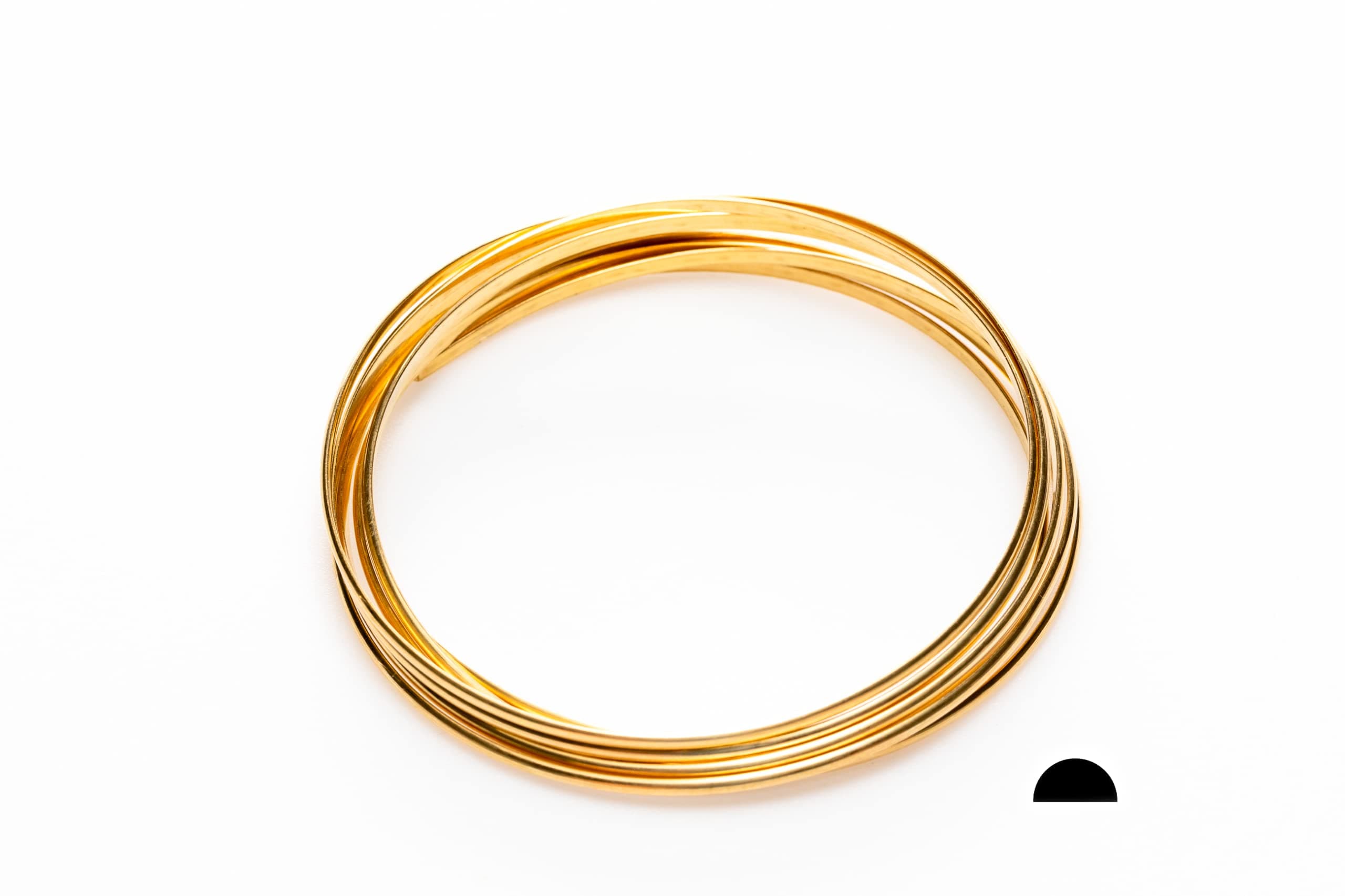 Sponsored Ad - 12 Gauge, Jeweler's Brass Wire, Red Brass, Half Round, Dead Soft, CDA #230-5FT by CRAFT WIRE