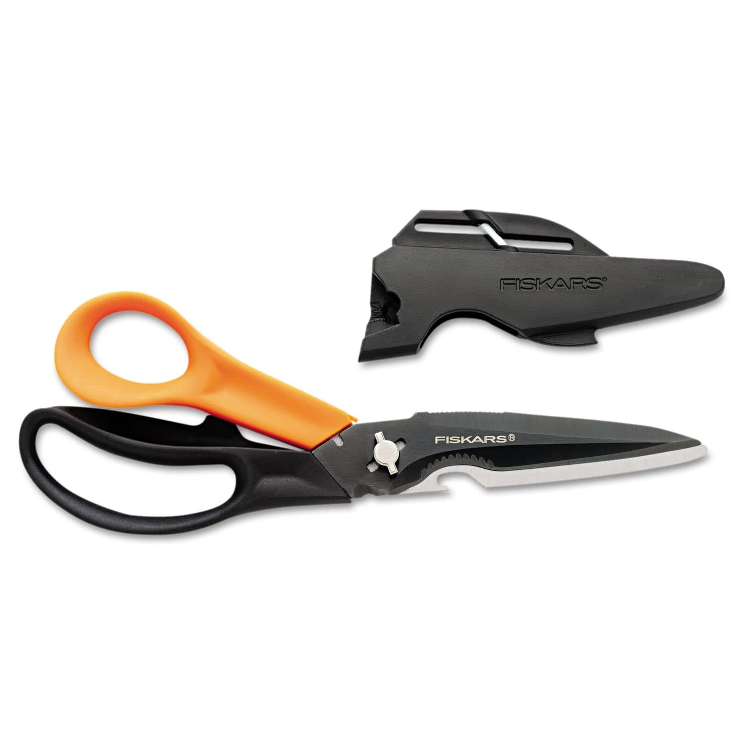 01005692 Cuts+More, 9 in. Length, 3-1/2 in. Cut, Black/Orange