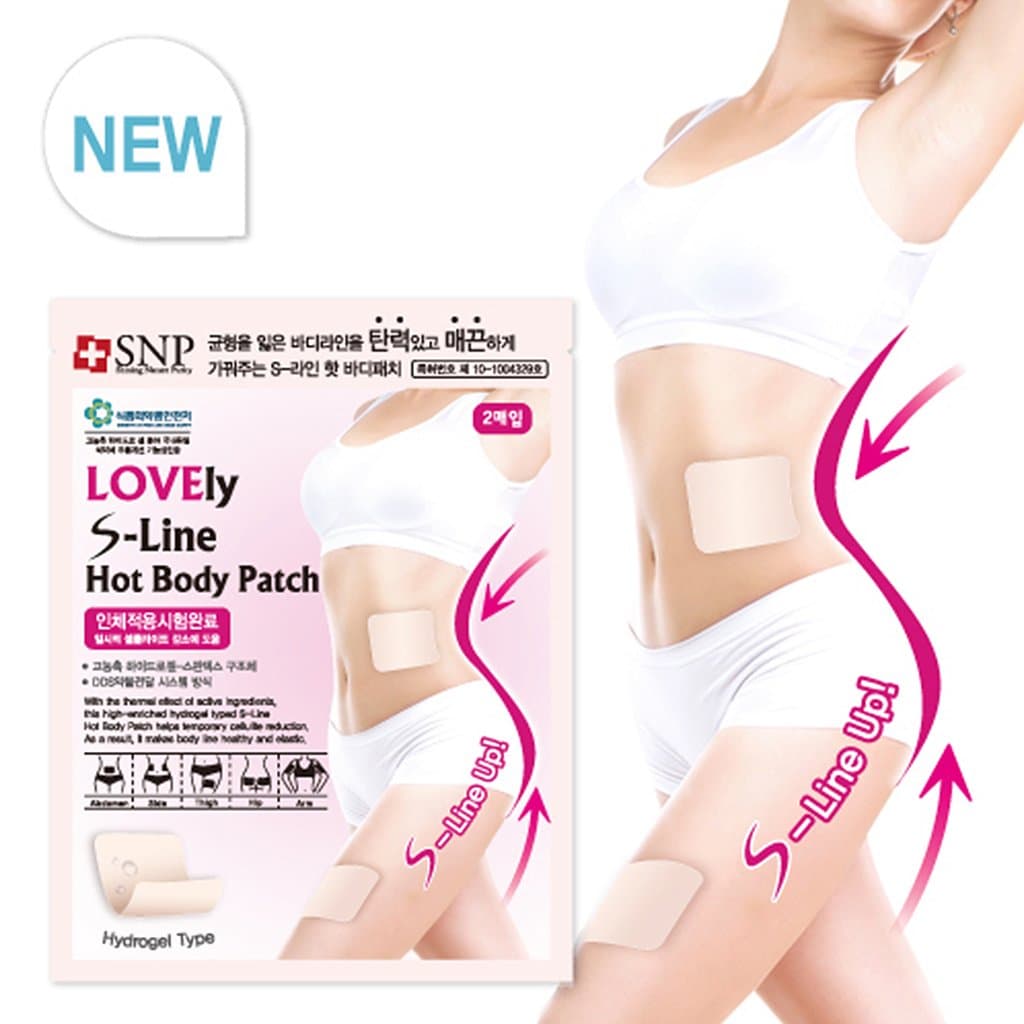 [SNP Cosmetic] Lovely S-Line Hot Body Patch (5 Set)