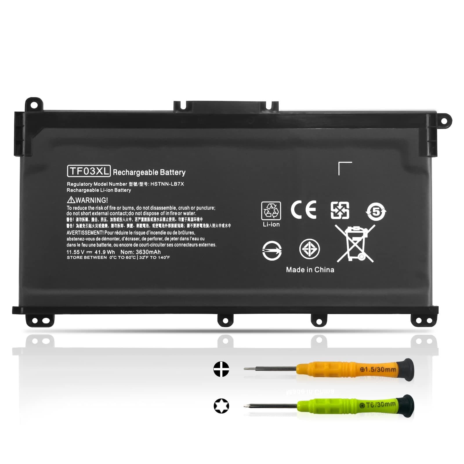 G5M10 Battery,Texmiy Replacement Laptop Battery Compatibale with Dell Latitude E5450 E5550 Notebook 15.6", Fit for 8V5GX R9XM9 WYJC2 1KY05 - [7.4V 51Wh]