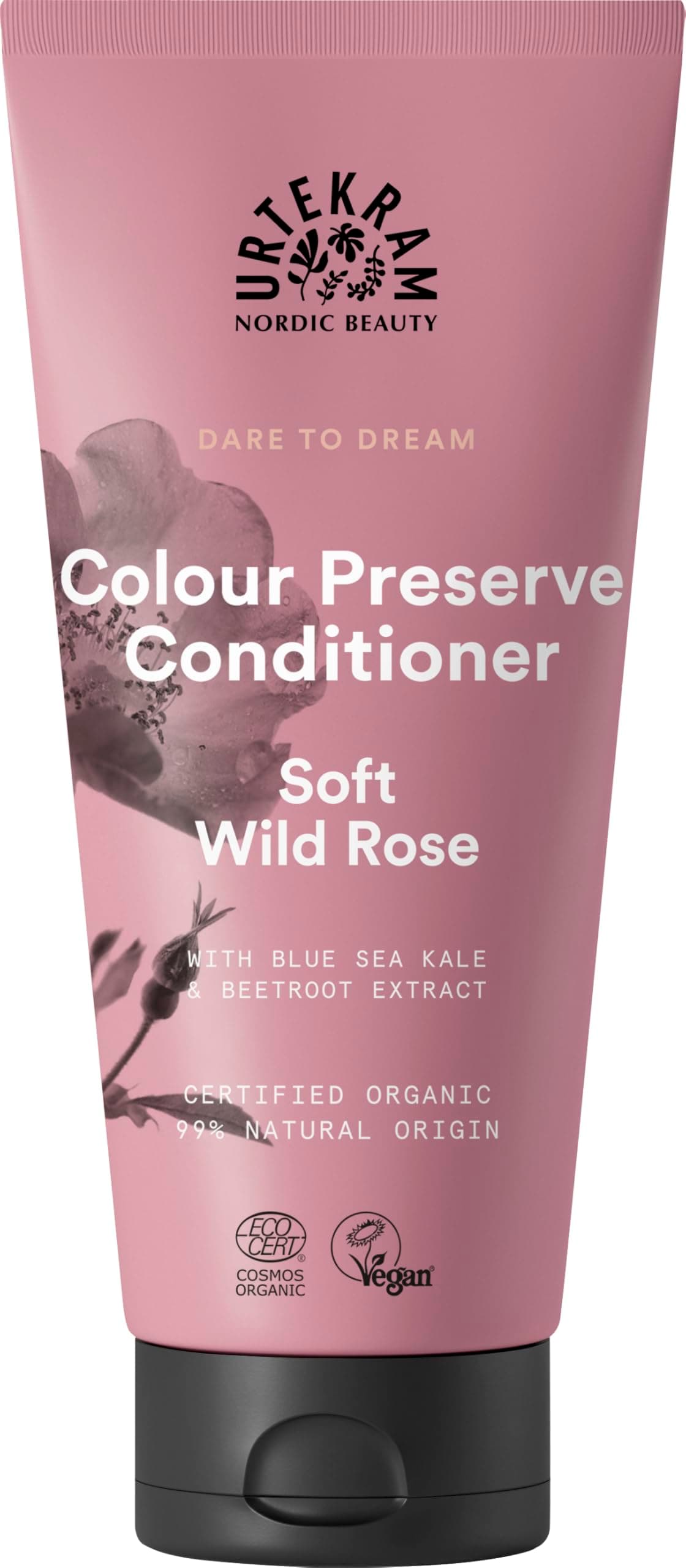 Conditioner - Colour Preserve - Wild Rose - 180 ml, Vegan, Organic, Natural Origin